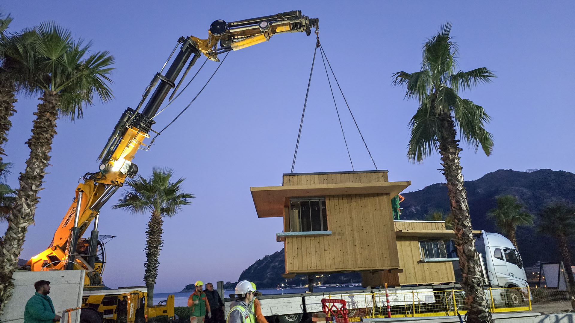 İş Bankası Eğitim ve Dinlenme Tesisi - Kiosk Strüktürleri