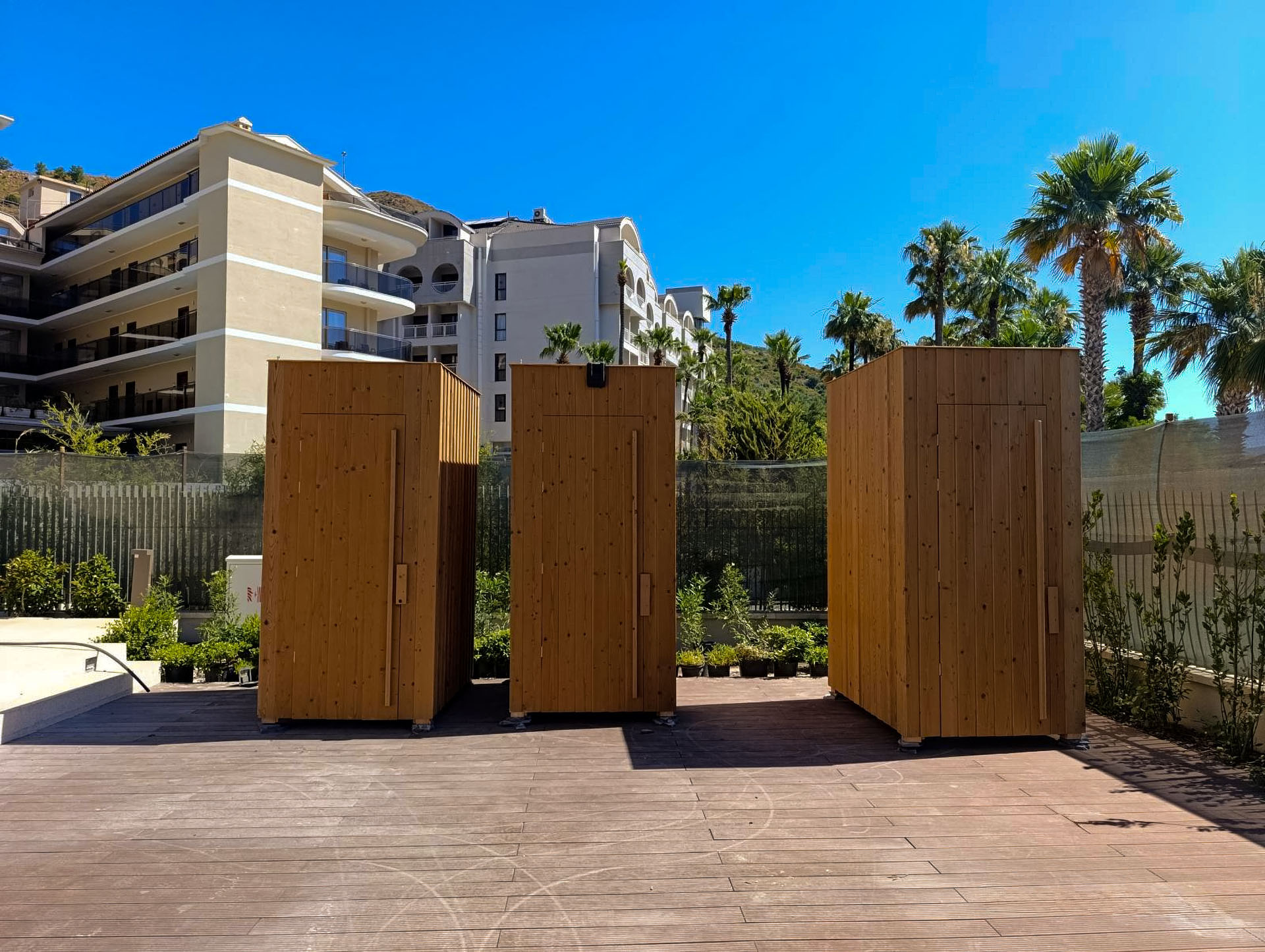 İş Bankası Eğitim ve Dinlenme Tesisi - Kiosk Strüktürleri