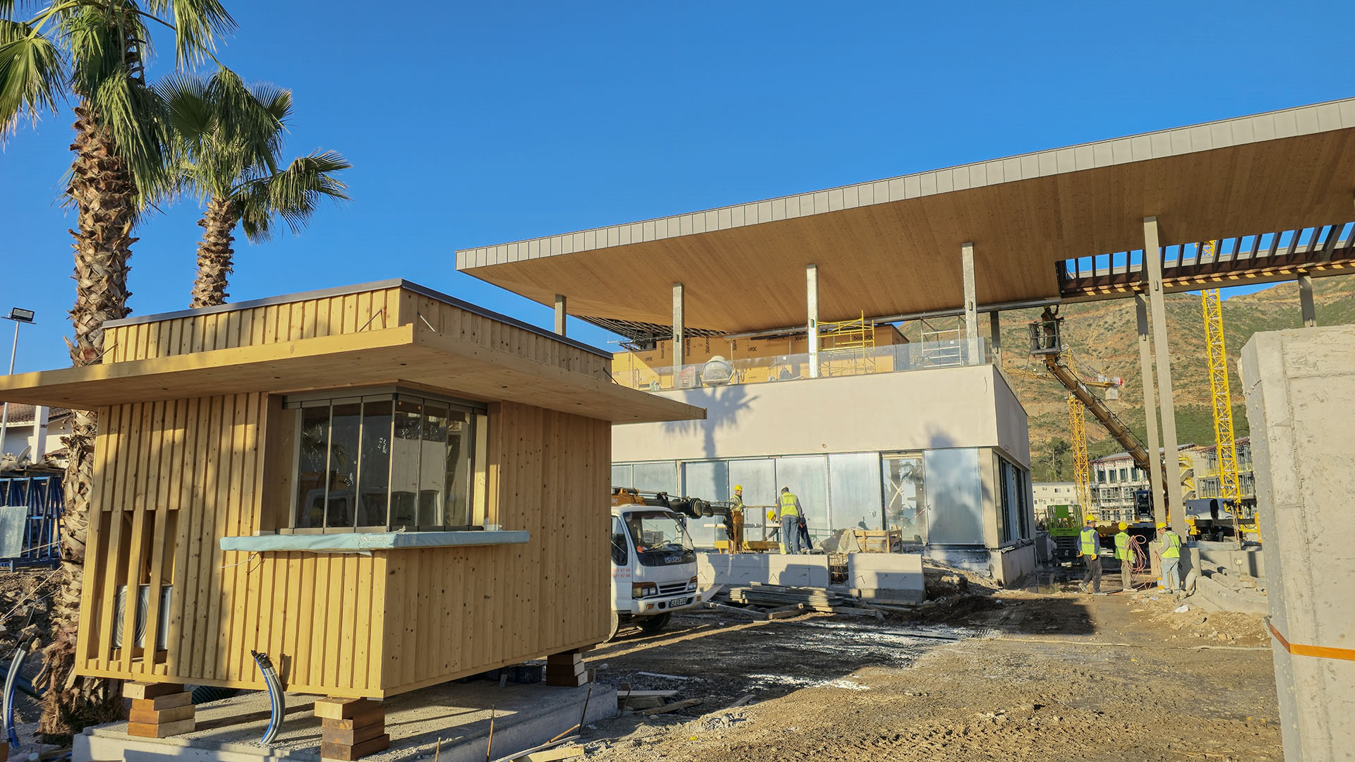 İş Bankası Eğitim ve Dinlenme Tesisi - Kiosk Strüktürleri