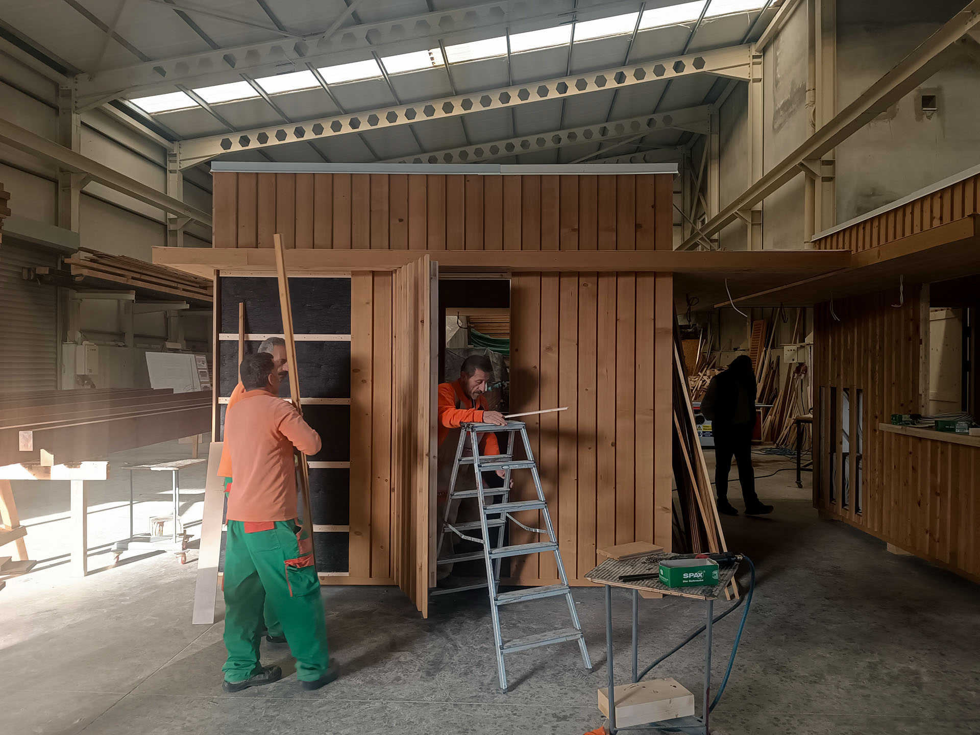 İş Bankası Eğitim ve Dinlenme Tesisi - Kiosk Strüktürleri