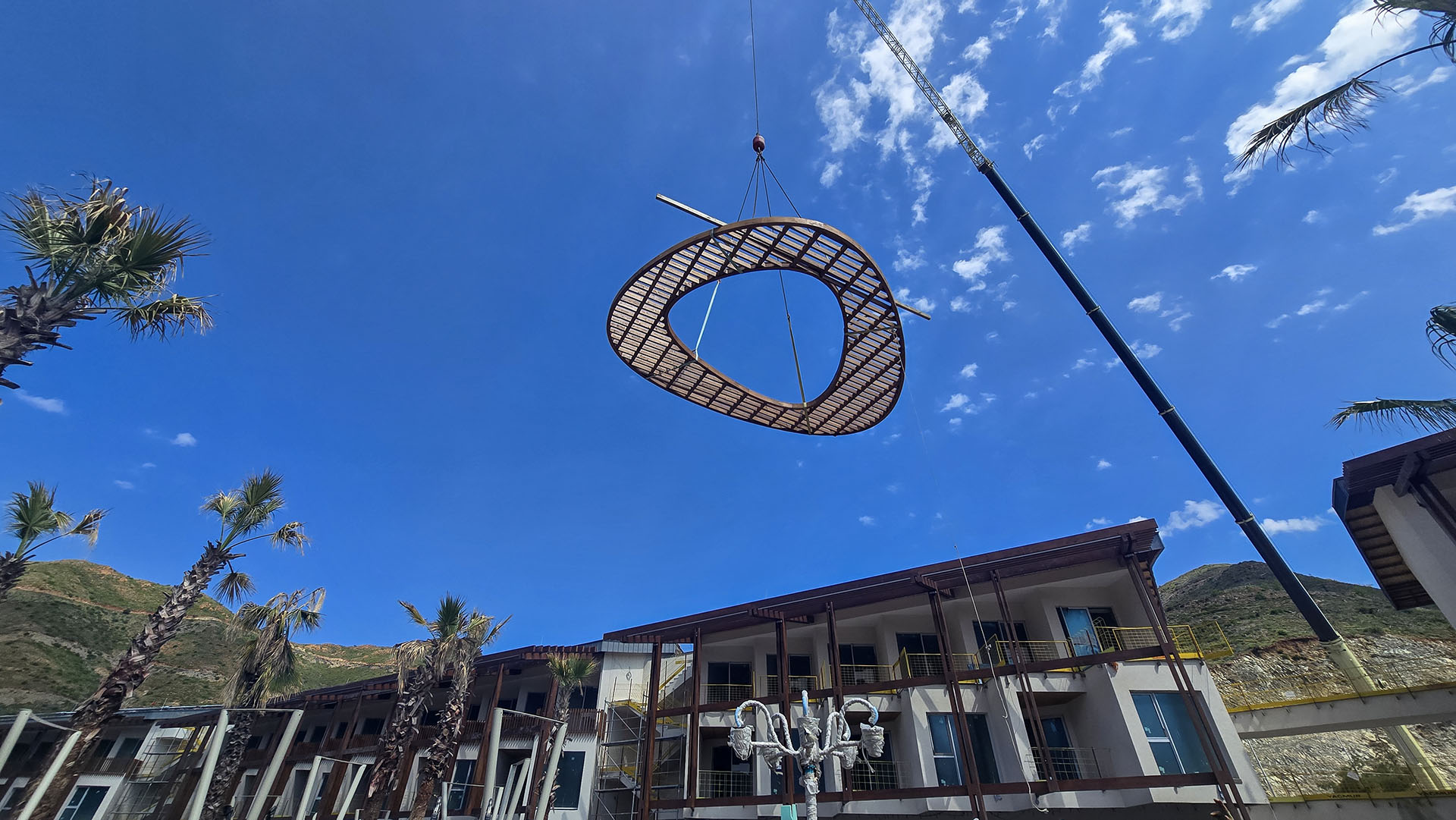 İş Bankası Eğitim ve Dinlenme Tesisi - Peyzaj Pergolaları