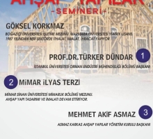 Kocaeli Üniversitesi Ahşap Yapılar Semineri
